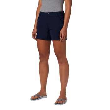 Columbia Coral Point III, Pantalones Cortos Azul Marino Para Mujer | 457190-GVB